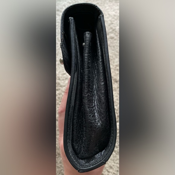 Kenneth Cole Black Leather Clutch - Picture 11 of 13